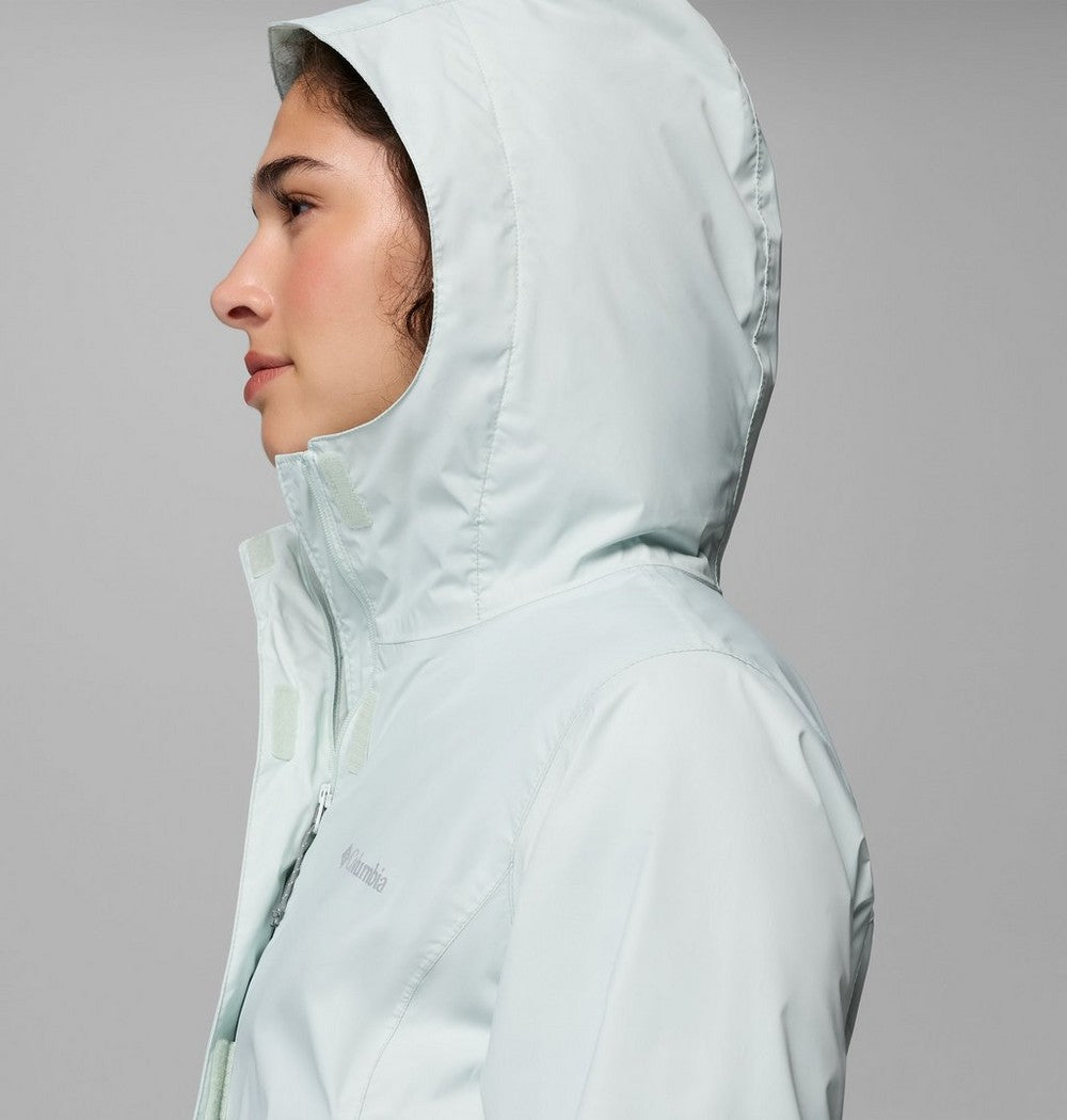 Women's Packable Rain Jacket - Fig