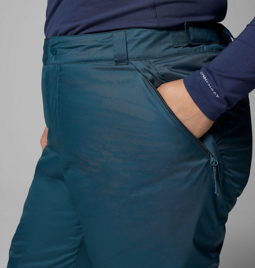 Women's Plus Size Insulated Snow Pants - White