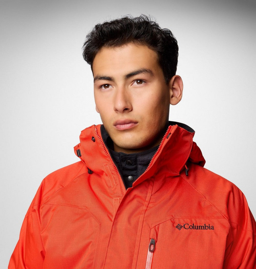 Men's Insulated Ski Jacket - Dark Blue