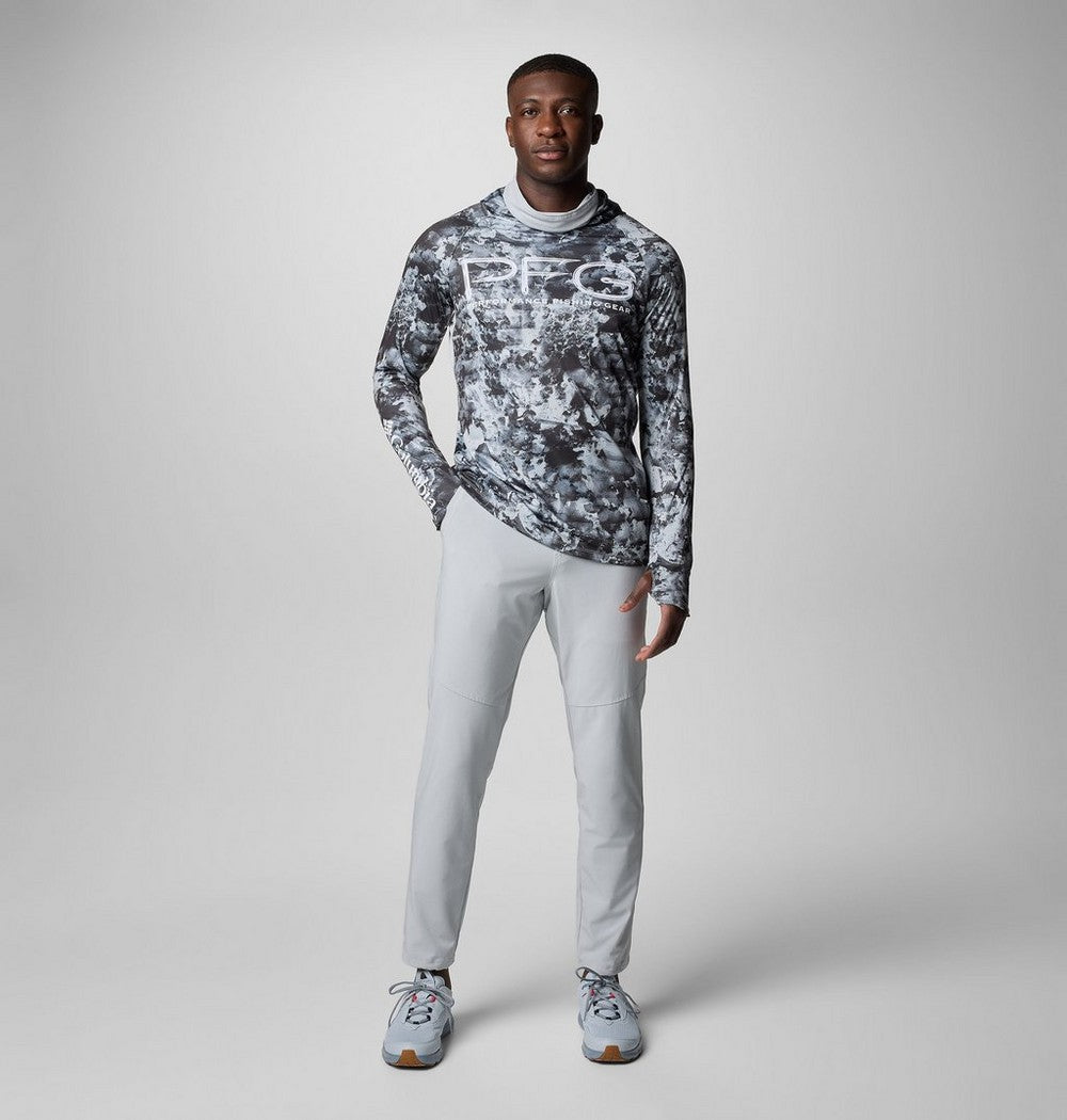 Men's Ventilated UPF 50 Sun Hoodie - Teal