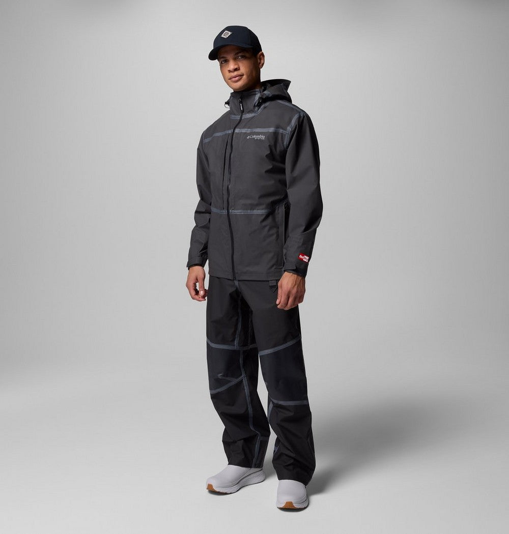 Men's Waterproof Fishing Bib - Black
