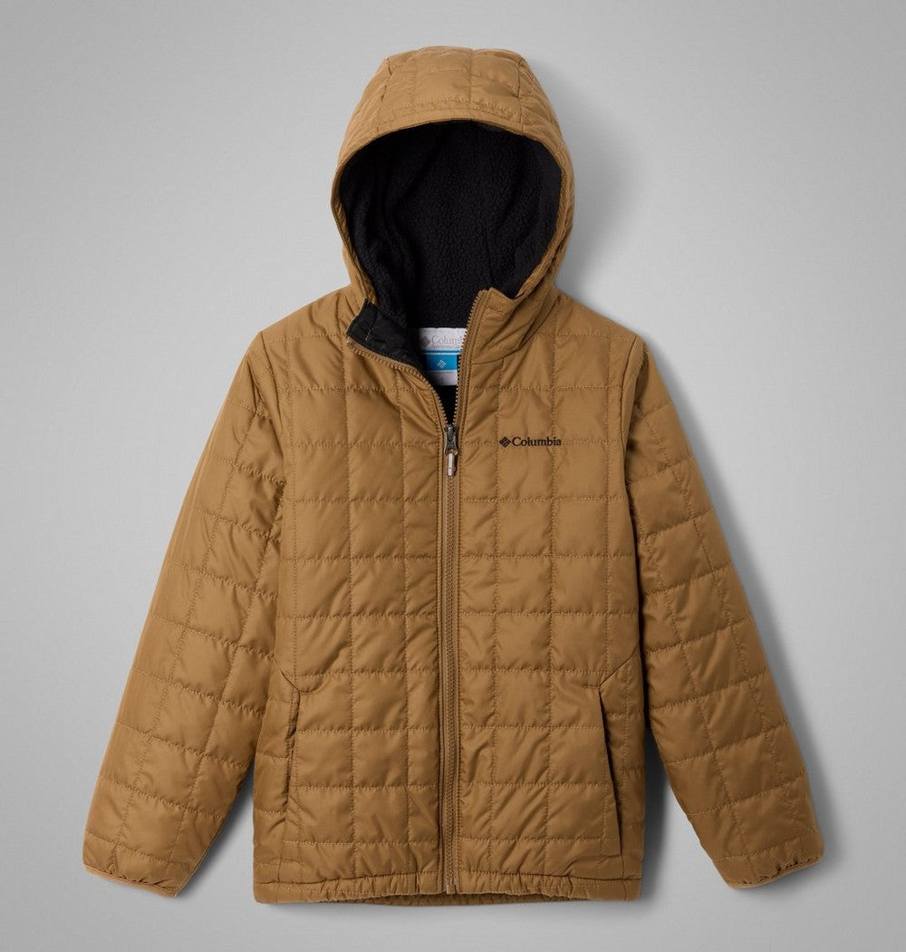 Boys' Sherpa-Lined Insulated Jacket - Green