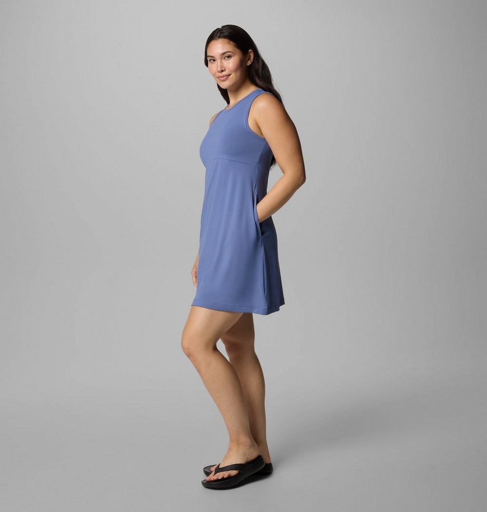 Women's UPF 50 Tank Dress - Gray Print