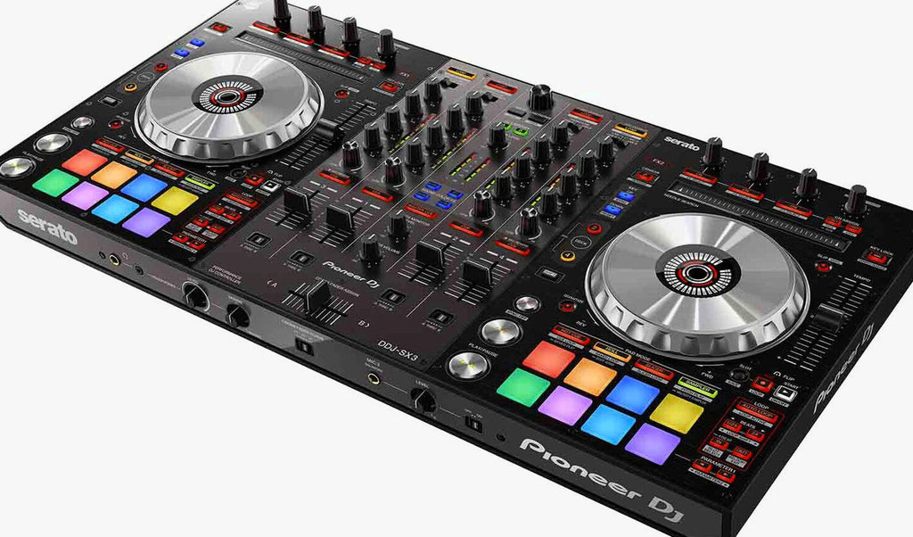 Pioneer DJ DDJ-SX3 4-Channel DJ Controller For Serato DJ Pro - DDJ-SX3