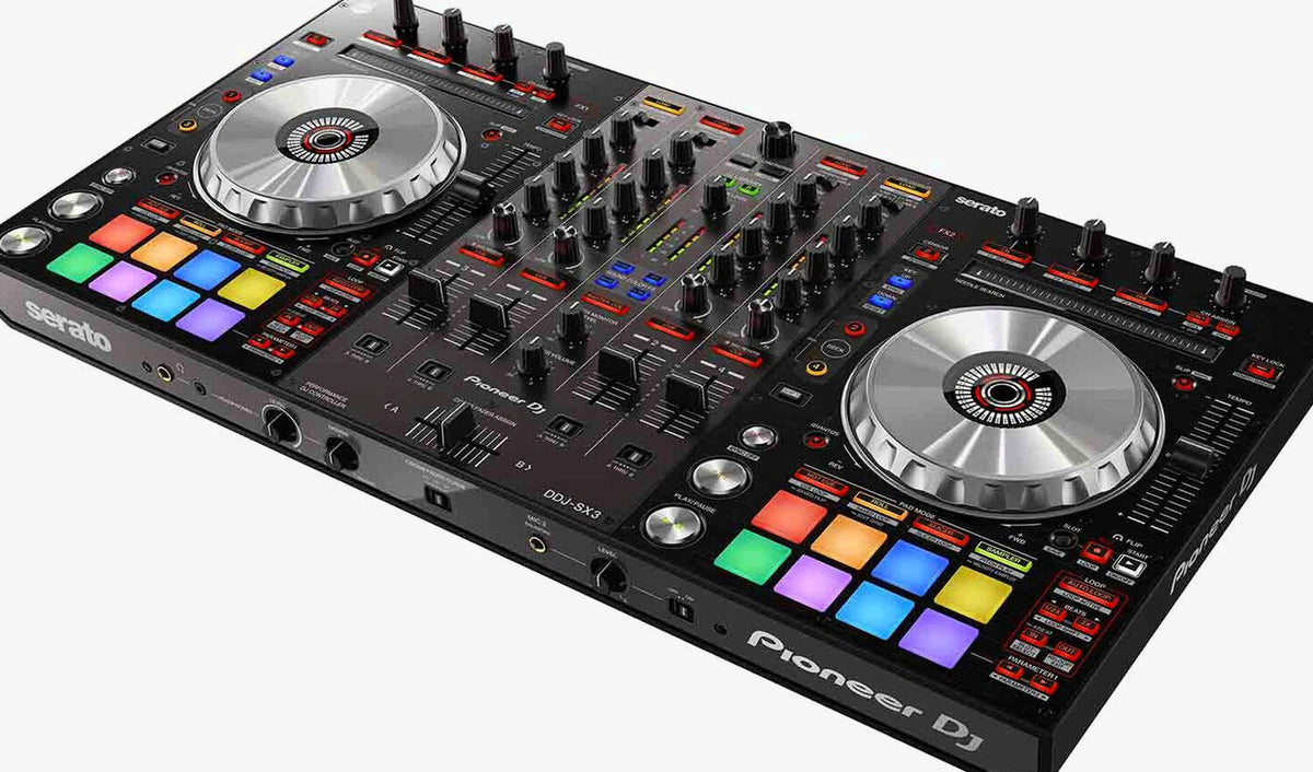 Pioneer DJ DDJ-SX3 4-Channel DJ Controller For Serato DJ Pro - DDJ-SX3