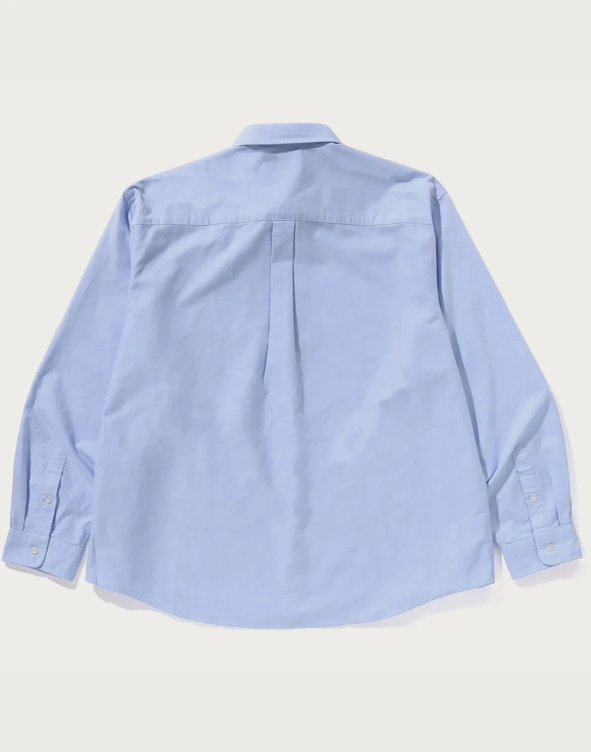 Men's Relaxed Cotton Camouflage Shirt - Blue