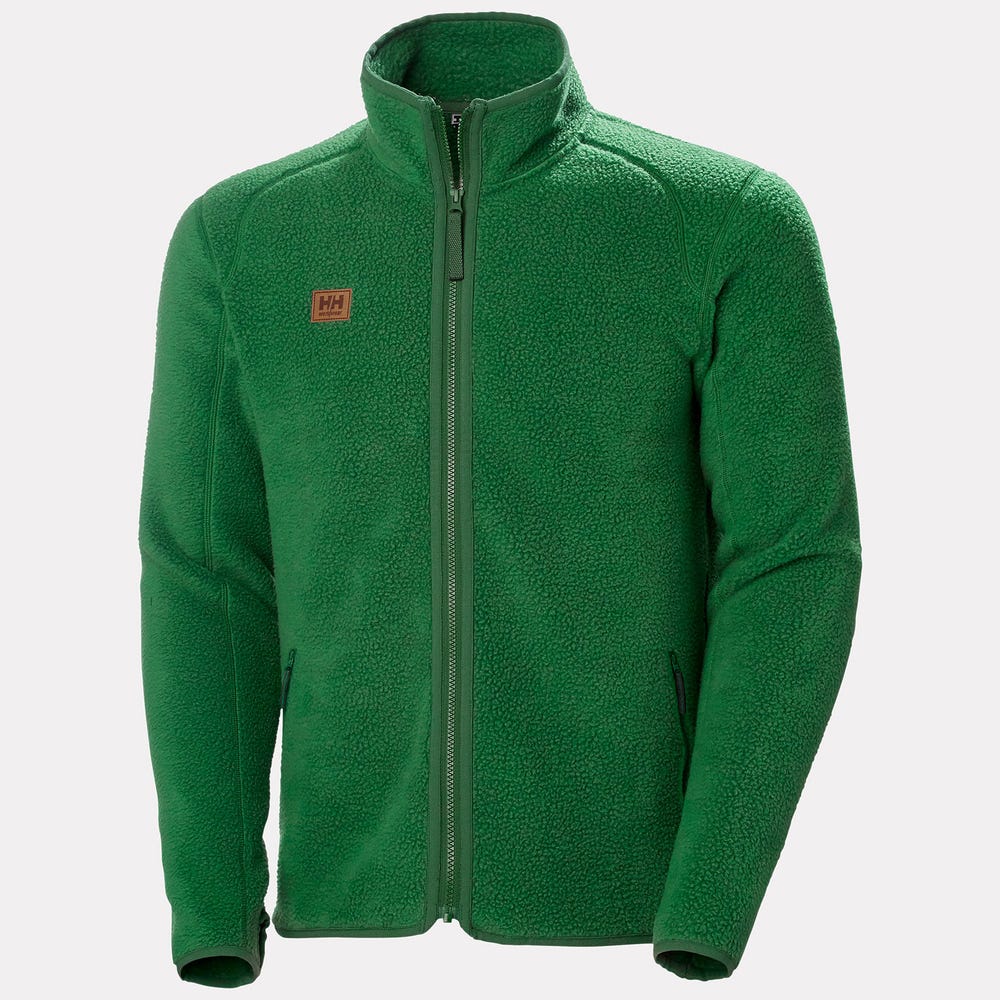Recycled Pile Fleece Jacket - Dark Orange