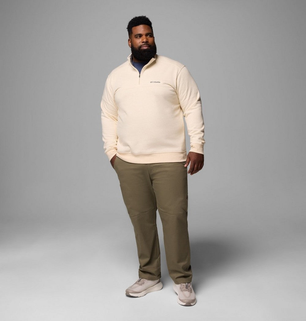 Men's Big Half-Zip Fleece Pullover - Blue