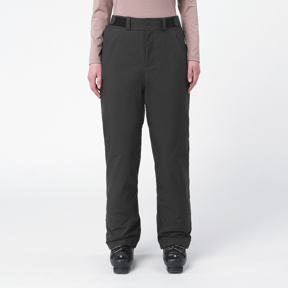 Women's Insulated Waterproof Ski Pants - Black