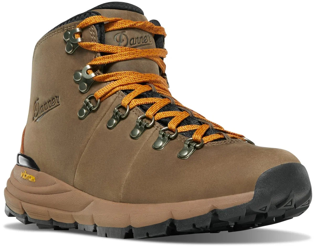 Women's Waterproof Leather Hiking Boot - Brown/Tan