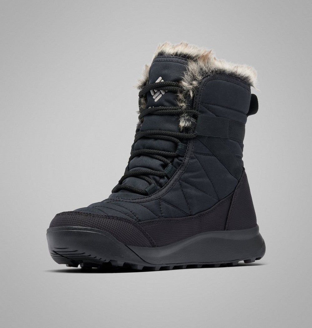 Women's Insulated Winter Ankle Boot - Gray Purple
