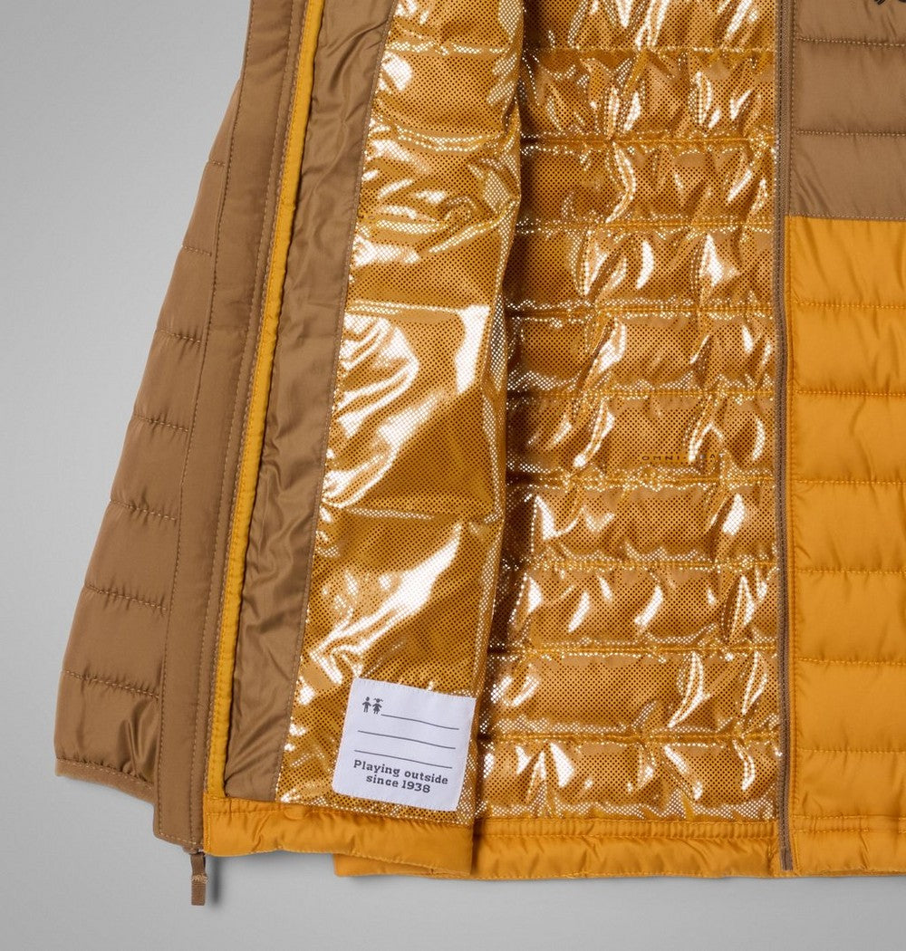 Boys' Hooded Insulated Puffer Jacket - Orange
