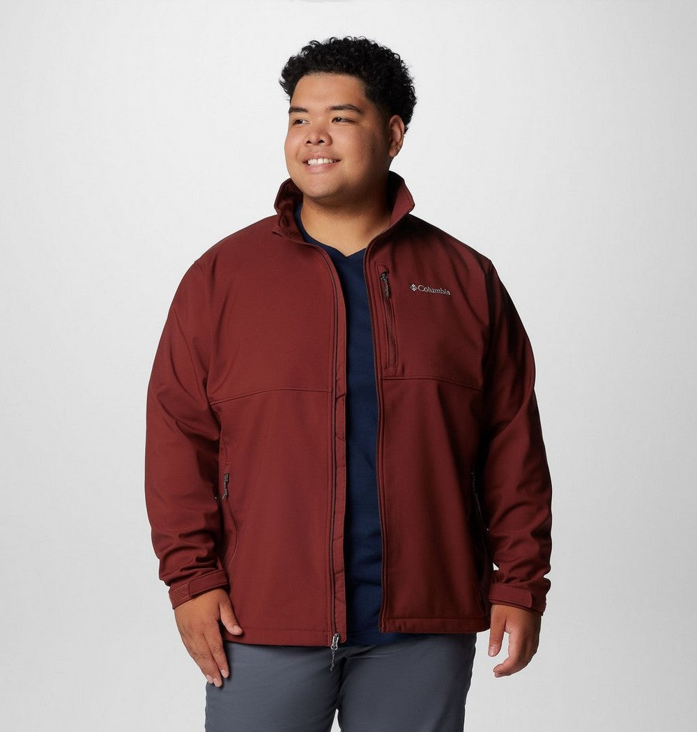 Men's Big Softshell Jacket - Grey