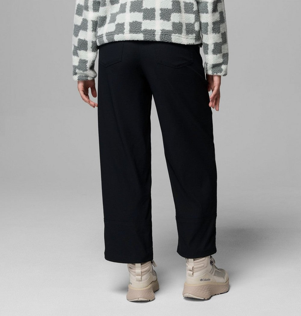 Women's Stretch Wide-Leg Pants - Green