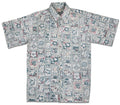 Island Shack Reverse (Cream) Hawaiian Shirts