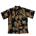 Mini Tahitian Reverse (Black/Gold) Hawaiian Shirts