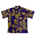 Mini Tahitian Reverse (Purple/Gold) Hawaiian Shirts
