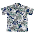 Island Pareo Reverse (Navy) Hawaiian Shirts