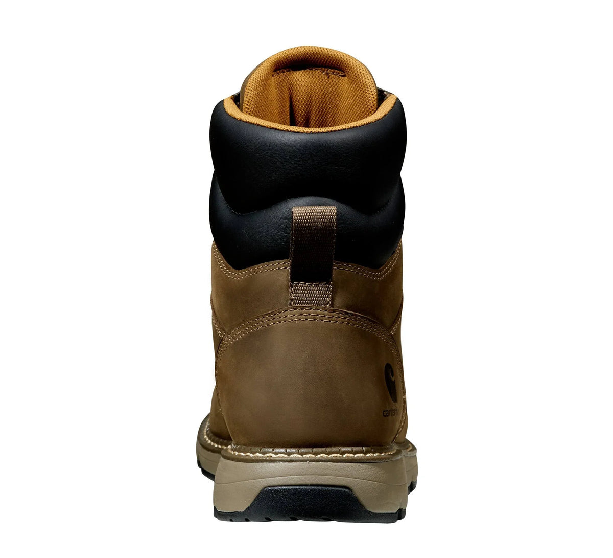 Men's 6-Inch Waterproof Wedge Work Boot - Brown