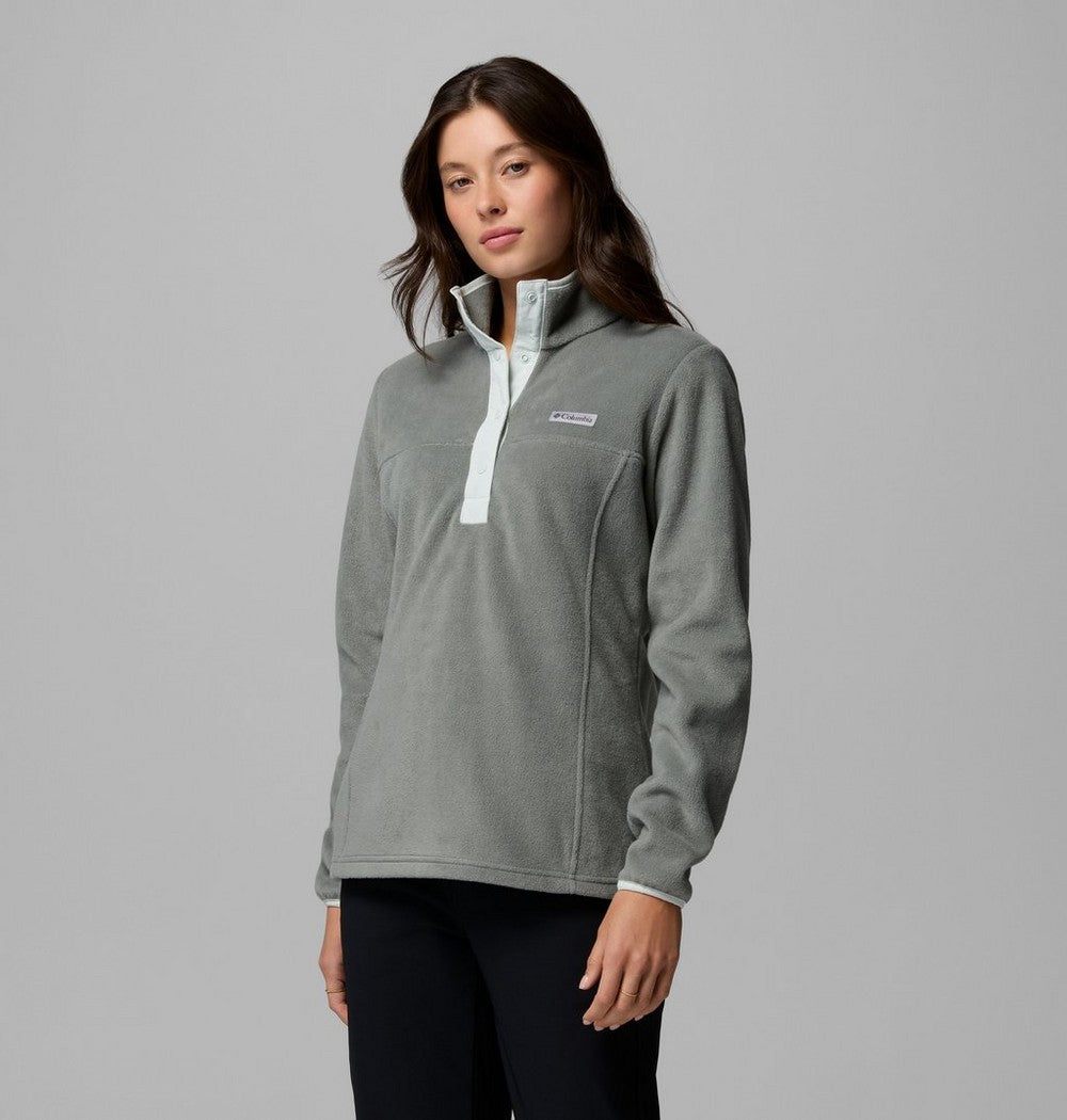 Women's Half-Snap Fleece Pullover - Navy
