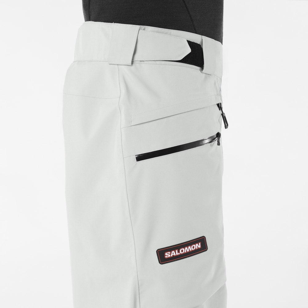 Men's Waterproof Snow Shell Pants - Black