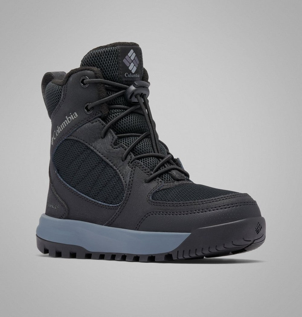 Kids' Insulated Waterproof Winter Boots - Black