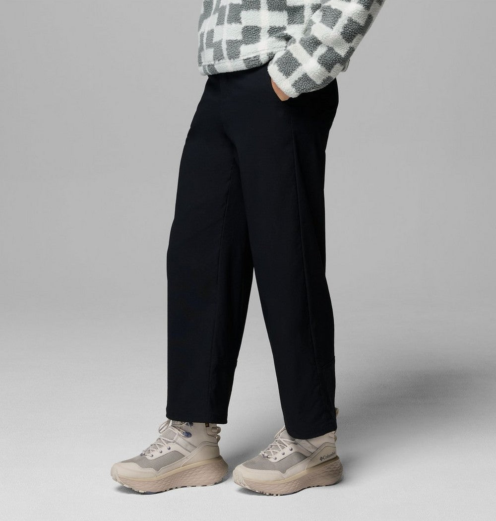 Women's Stretch Wide-Leg Pants - Green
