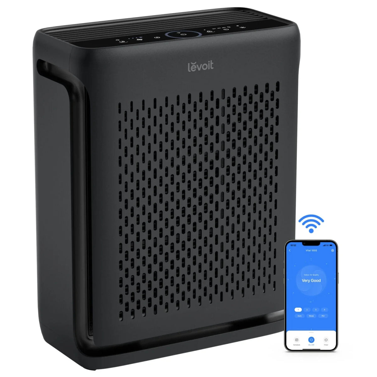 Smart Pet Air Purifier With Wide Inlet