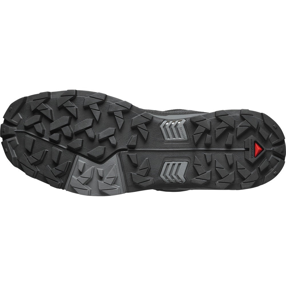 Men's Wide Waterproof Hiking Shoes - Black
