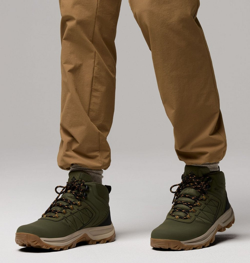 Men's Waterproof Leather Mesh Hiking Shoes