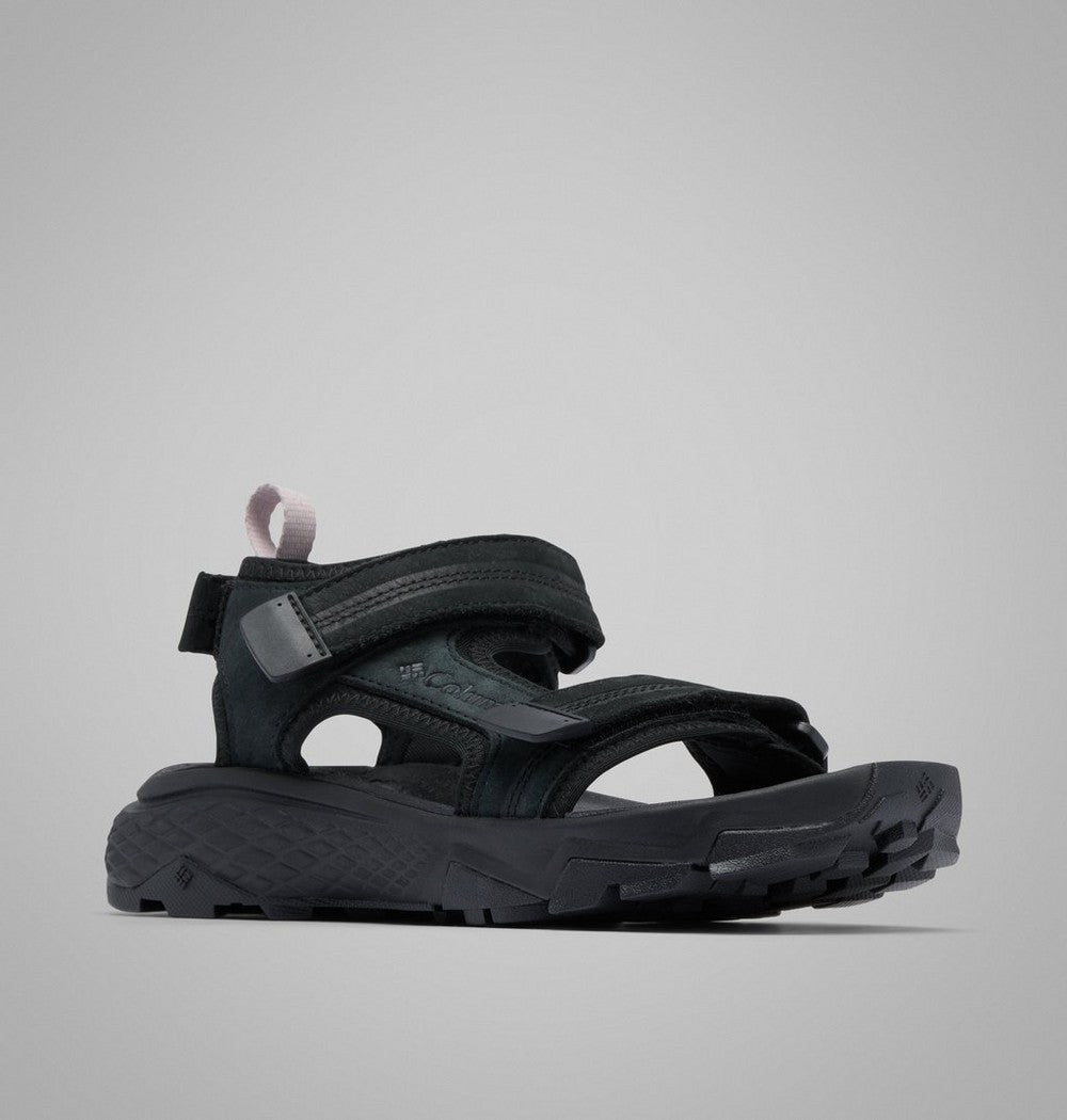 Women's Adjustable Nubuck Hiking Sandal - Black