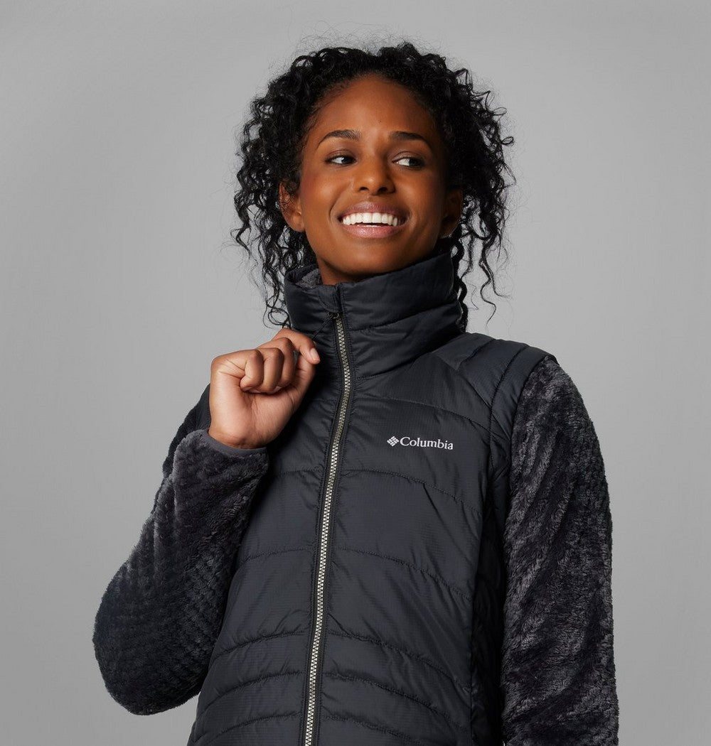 Women's Long Insulated Vest - Sage