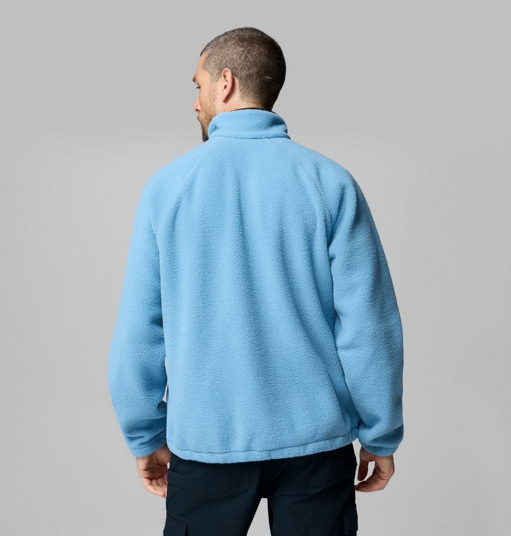 Men's Fleece Half-Zip Pullover - Dark Grey