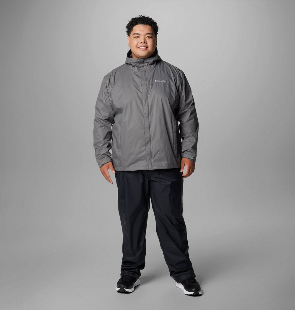 Men's Big Seam-Sealed Rain Jacket - Blue