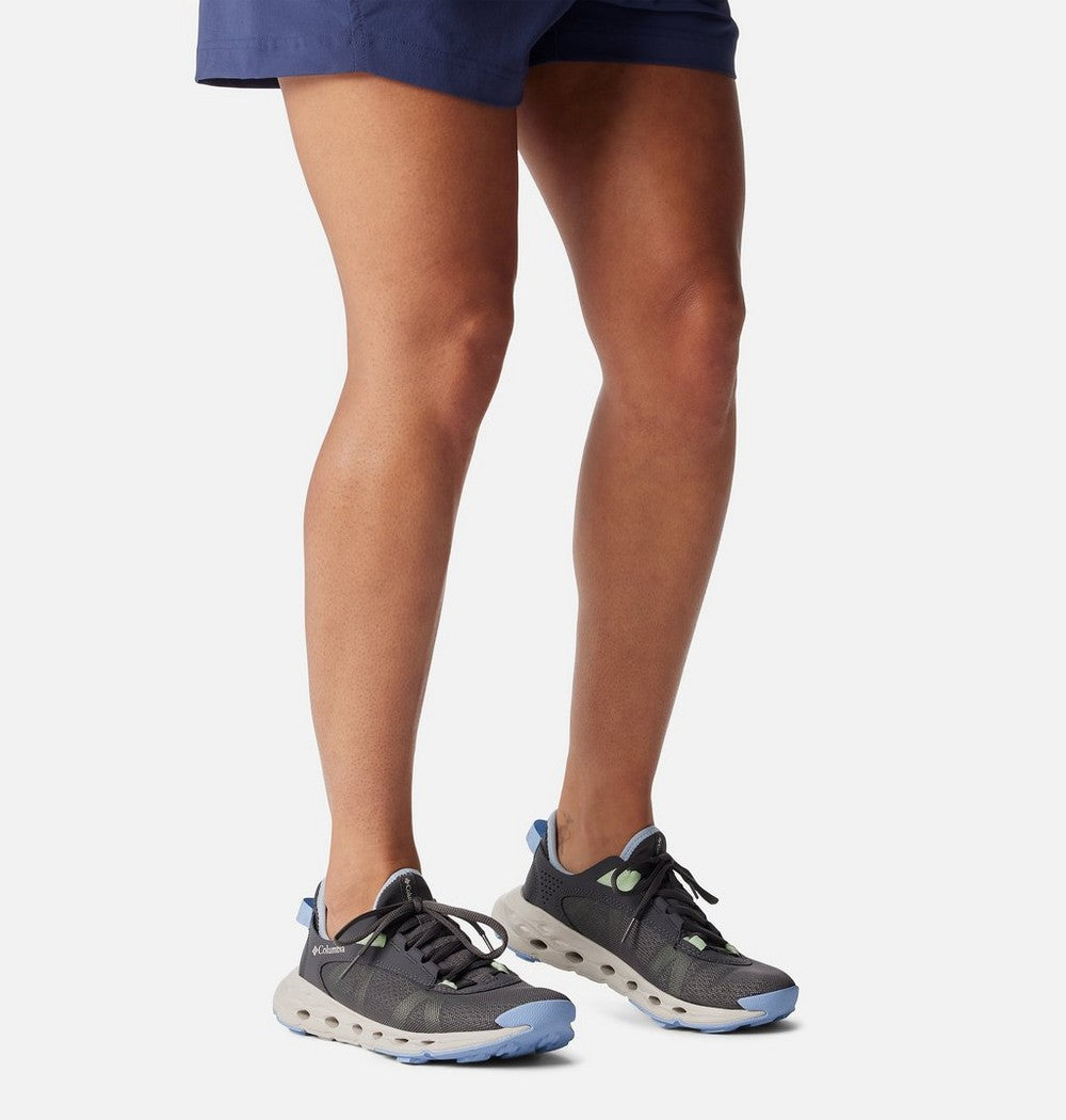 Women's Water Drainage Shoe - Black Gray