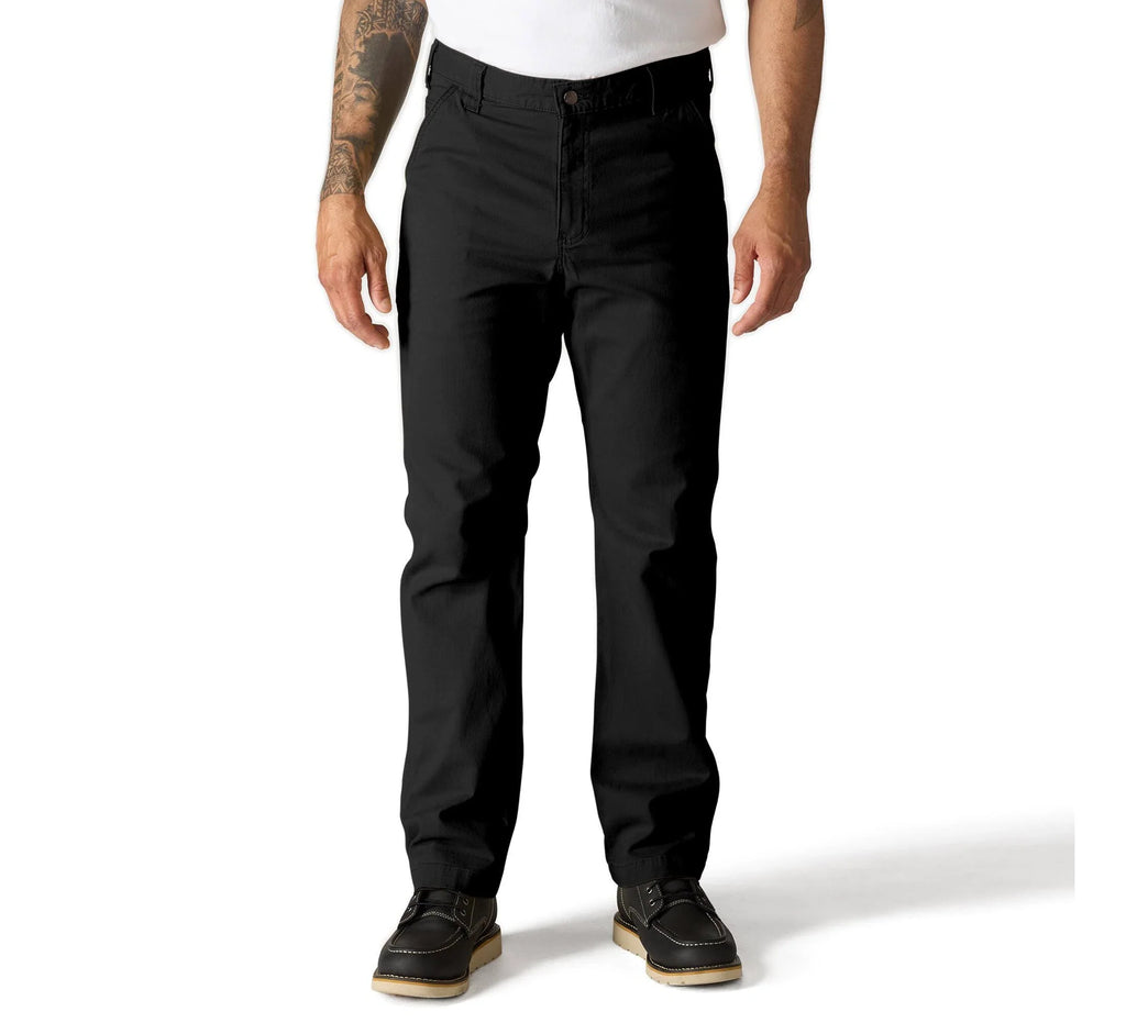 Men's Stretch Canvas Work Pants - Black