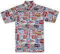Makau Reverse (Burgundy) Hawaiian Shirts