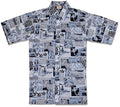 Makau Reverse (Charcoal) Hawaiian Shirts
