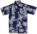 Mini Tahitian Reverse (Navy/White) Hawaiian Shirts