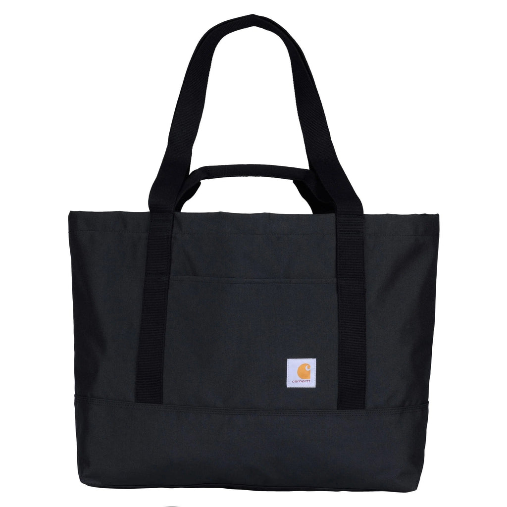 32L Water-Repellent Open Tote Bag - Black