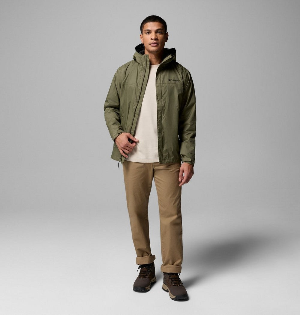 Men's Tall Waterproof Rain Jacket - Blue