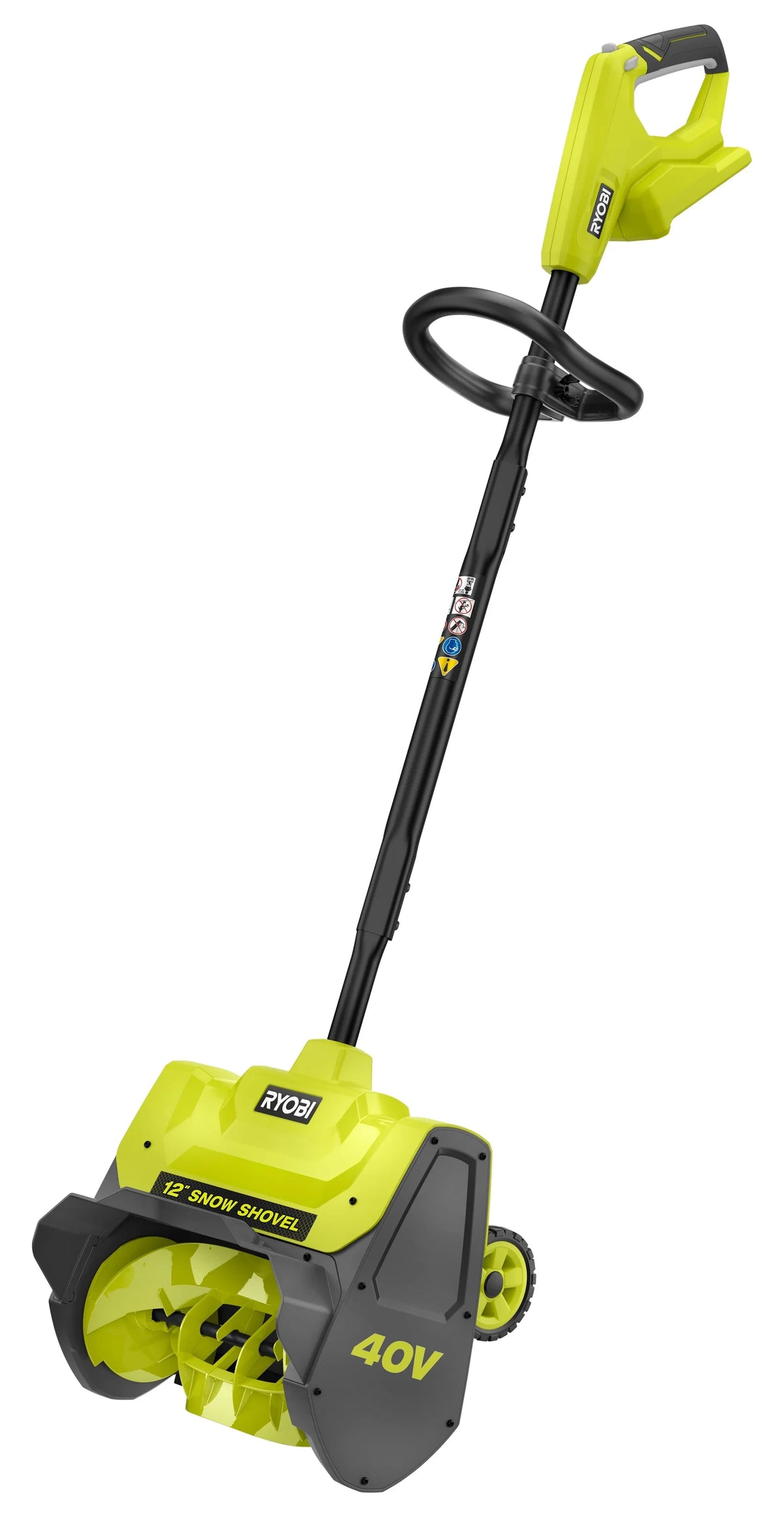 40V 12-Inch Wheeled Cordless Snow Shovel Kit