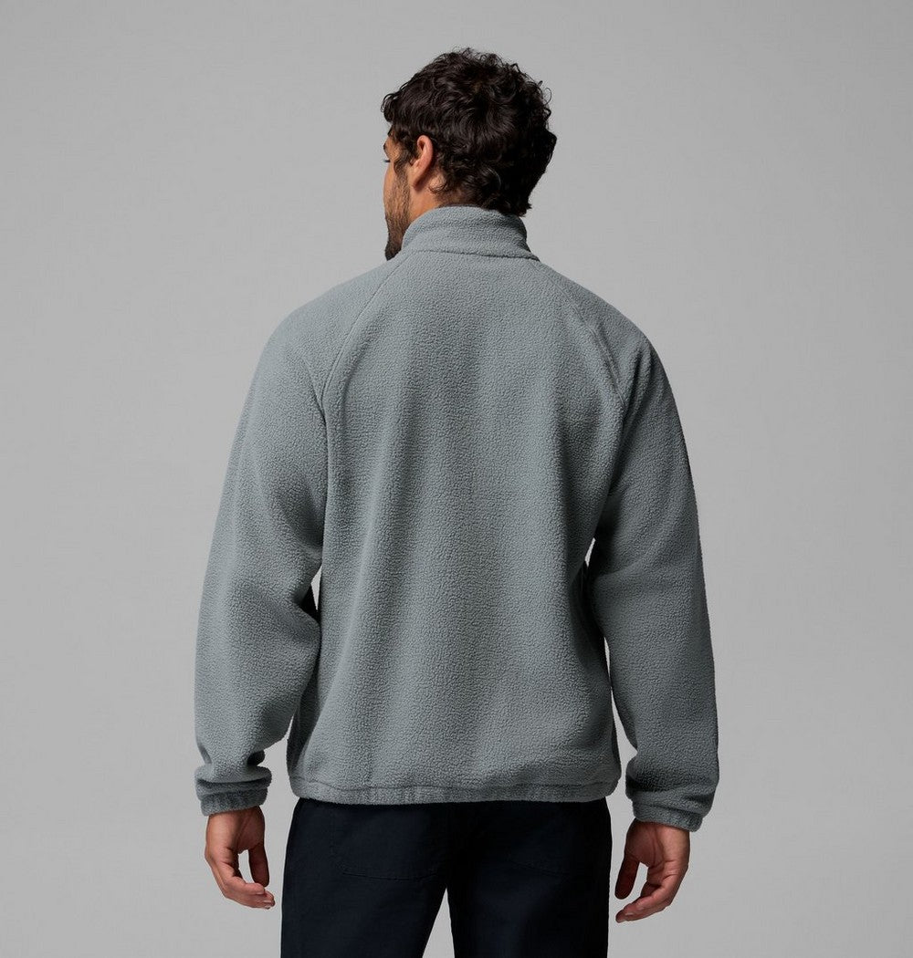 Men's Full-Zip Fleece Jacket - Sage