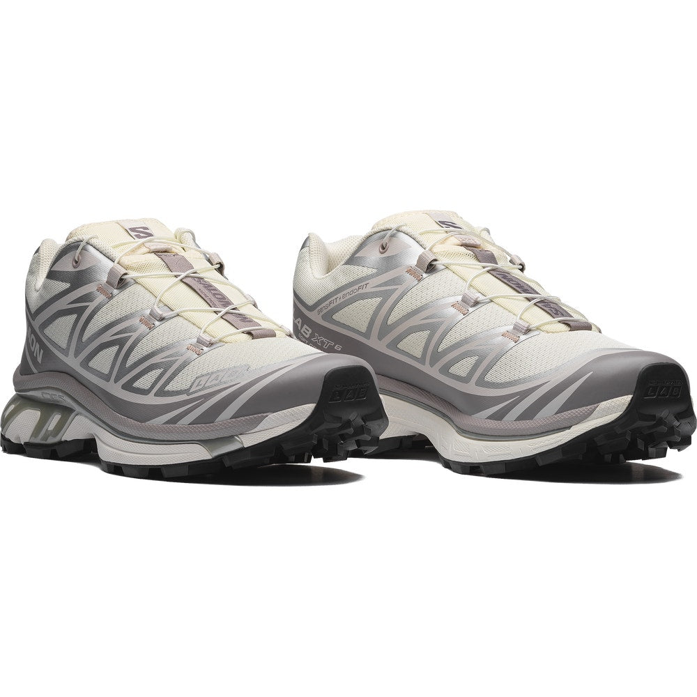 Mesh Trail-Inspired Sneakers - Gray