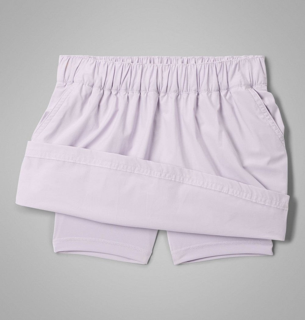 Girls' Cotton Skort - Rosette