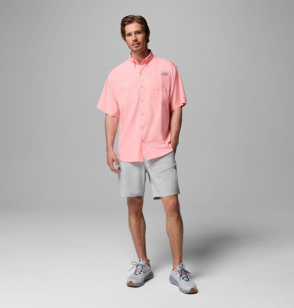 Men's Short-Sleeve Fishing Shirt - Blue