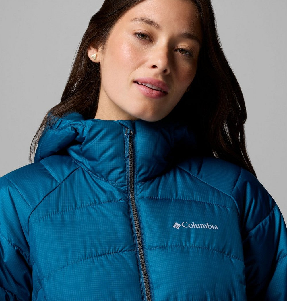 Women's Insulated Hooded Jacket - Wine