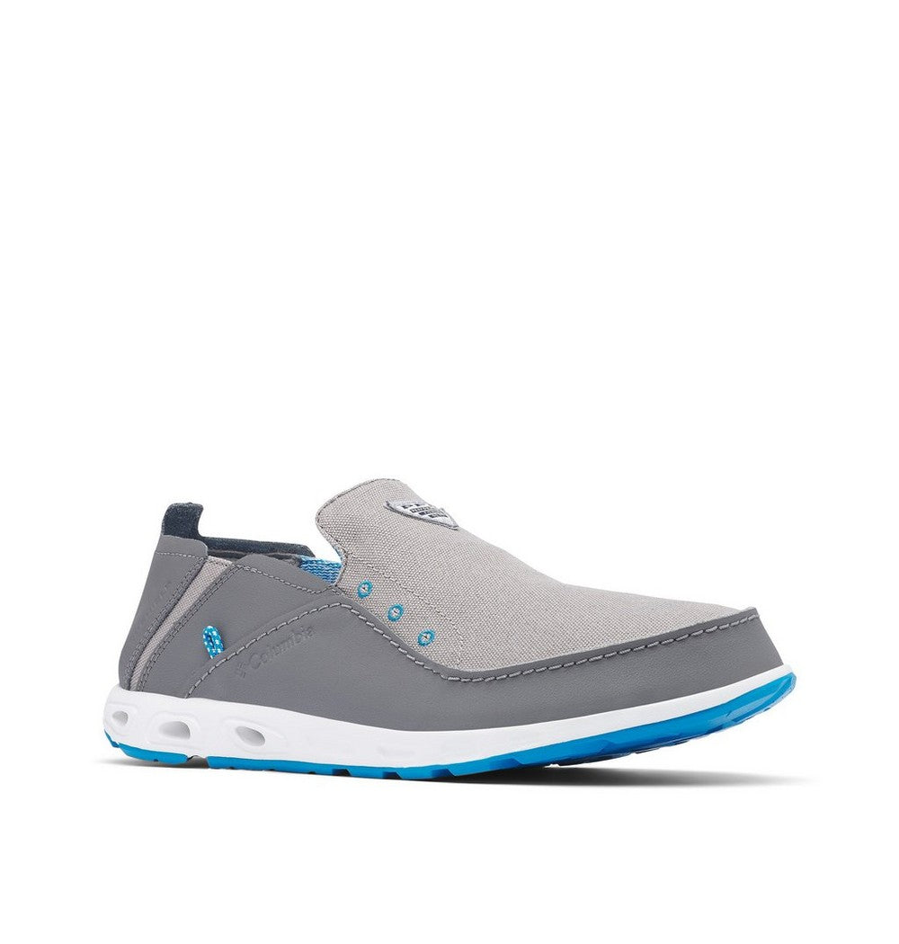 Men's Vented Slip-On Boat Shoe - Gray