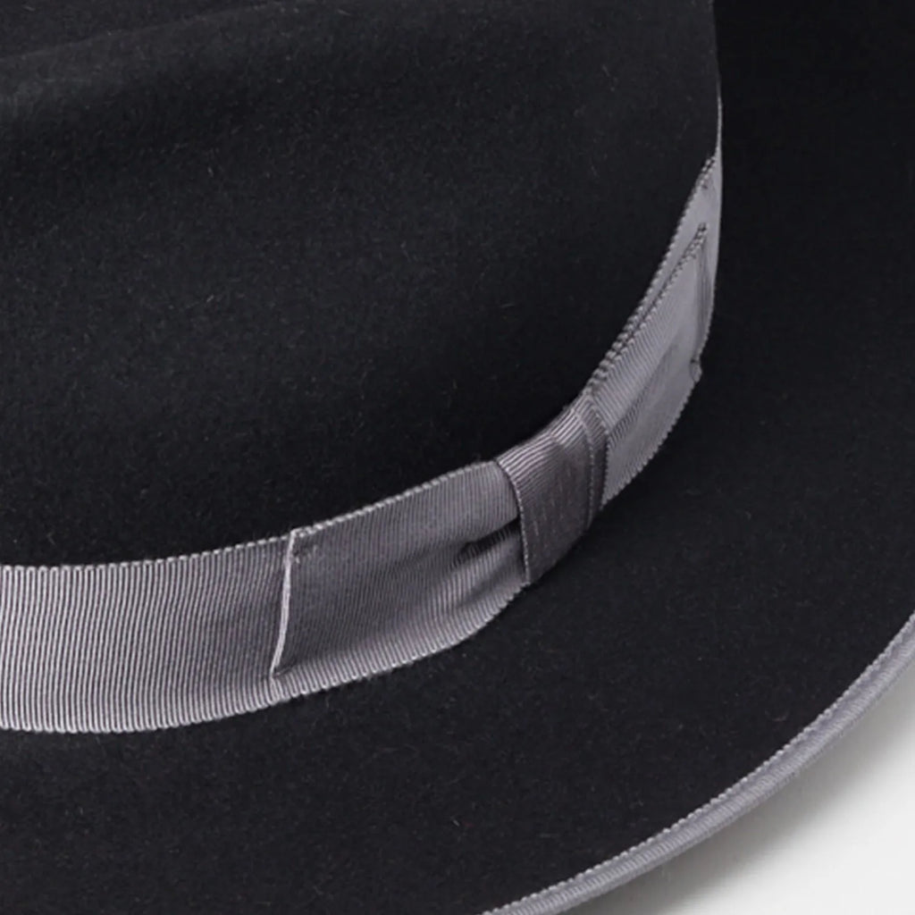 The Fox Fedora-Black