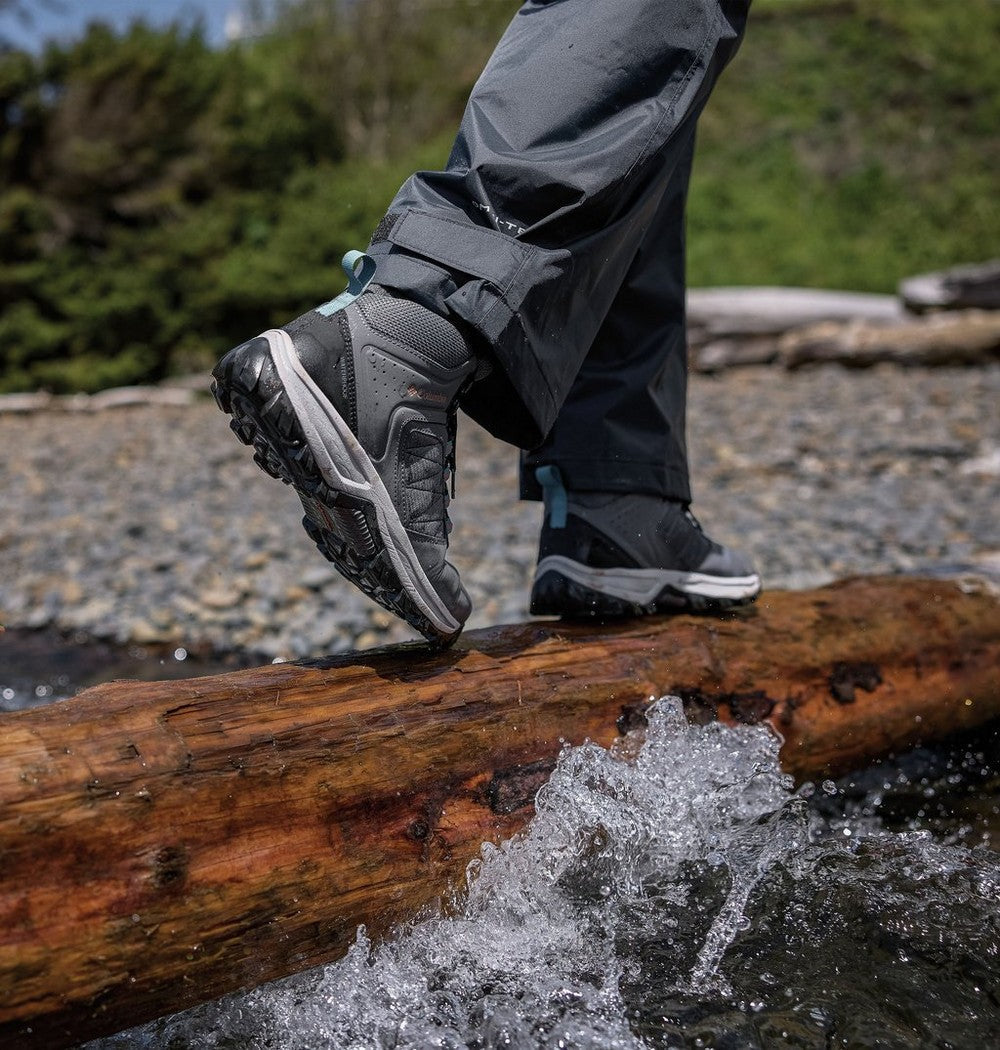 Men's Wide Waterproof Hiking Boots - Green